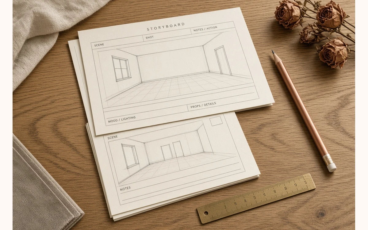制作流程与成片核对画面